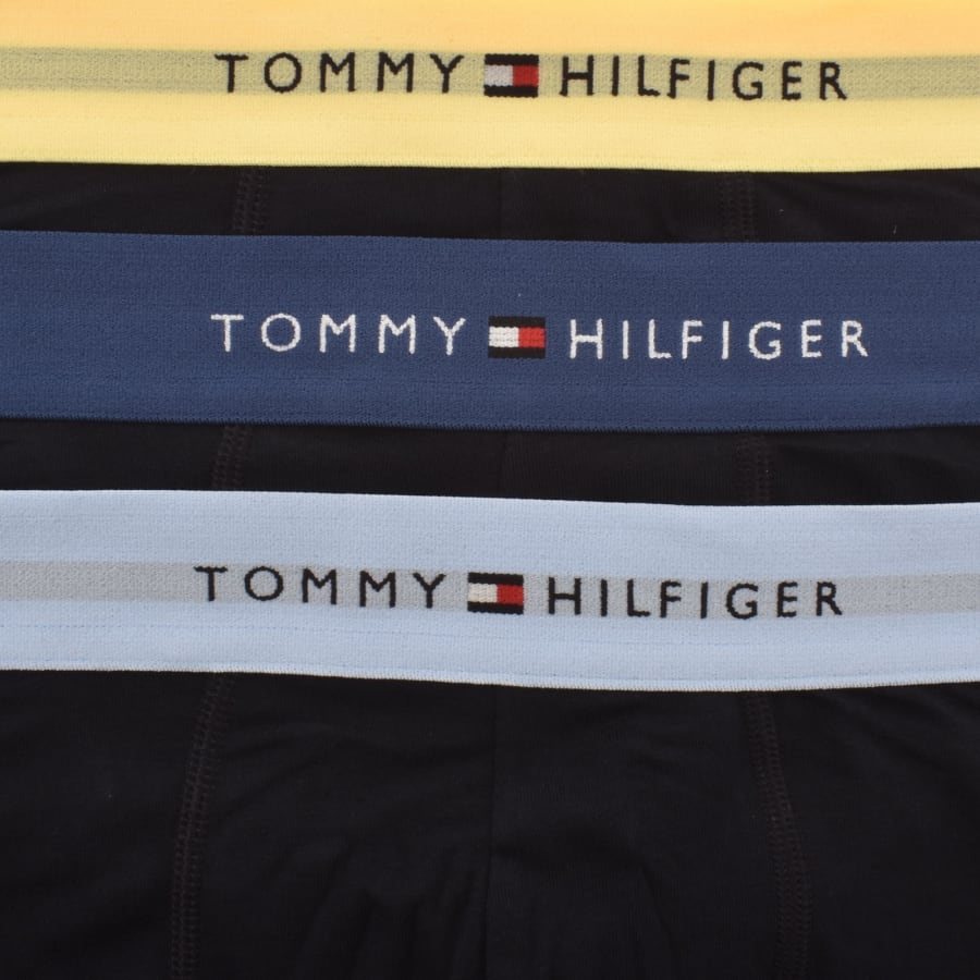 Image number 5 for Tommy Hilfiger Underwear 3 Pack Boxers Navy