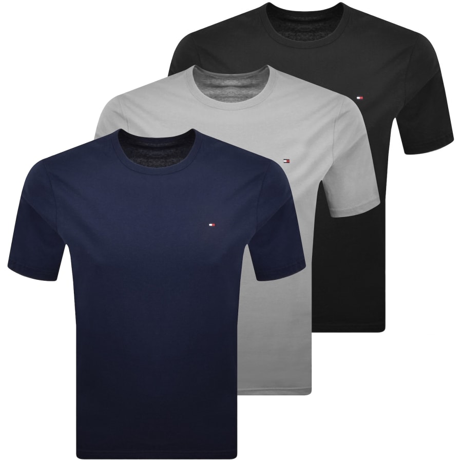 Image number 1 for Tommy Hilfiger 3 Pack T Shirts