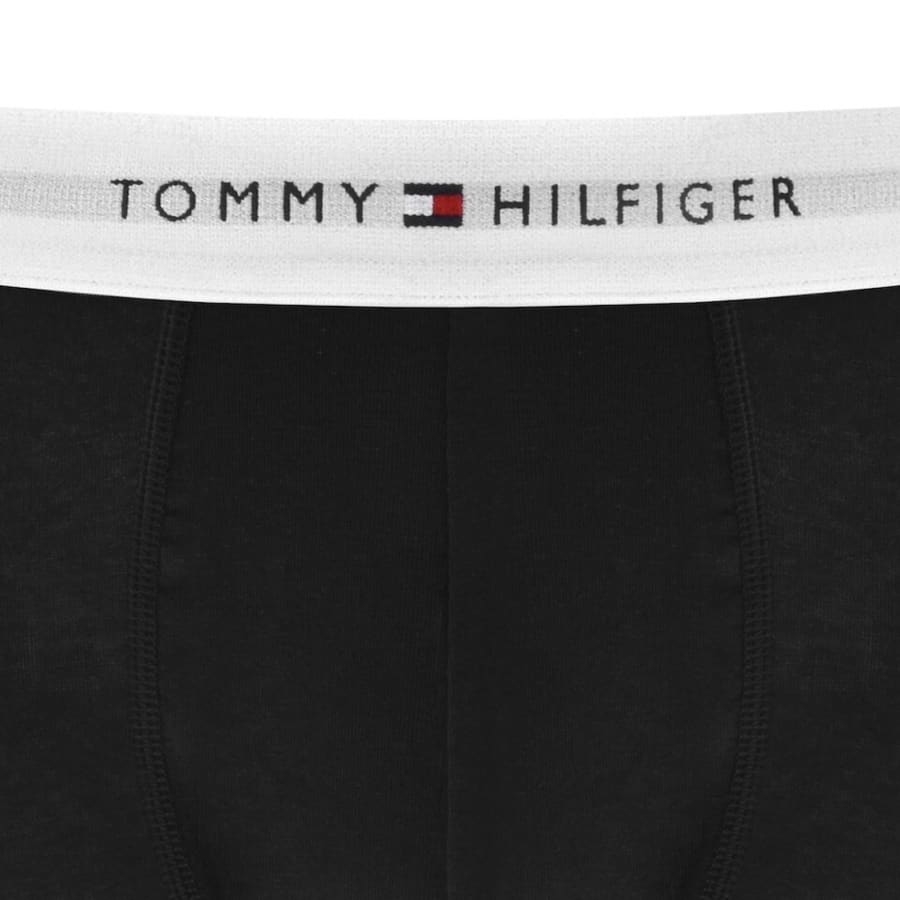Image number 3 for Tommy Hilfiger Underwear 7 Pack Trunks Black