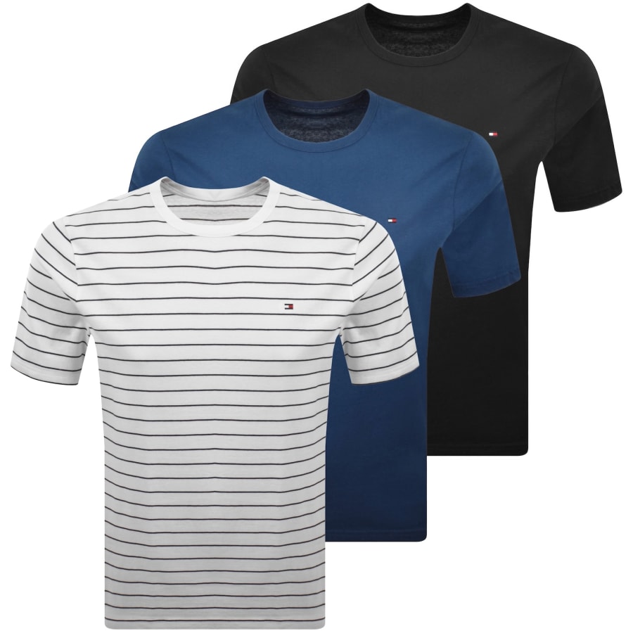 Image number 1 for Tommy Hilfiger 3 Pack T Shirts