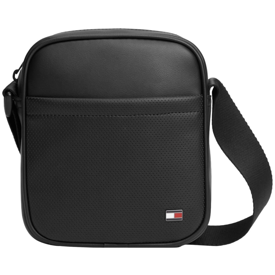 Image number 1 for Tommy Hilfiger Mini Reporter Bag Black