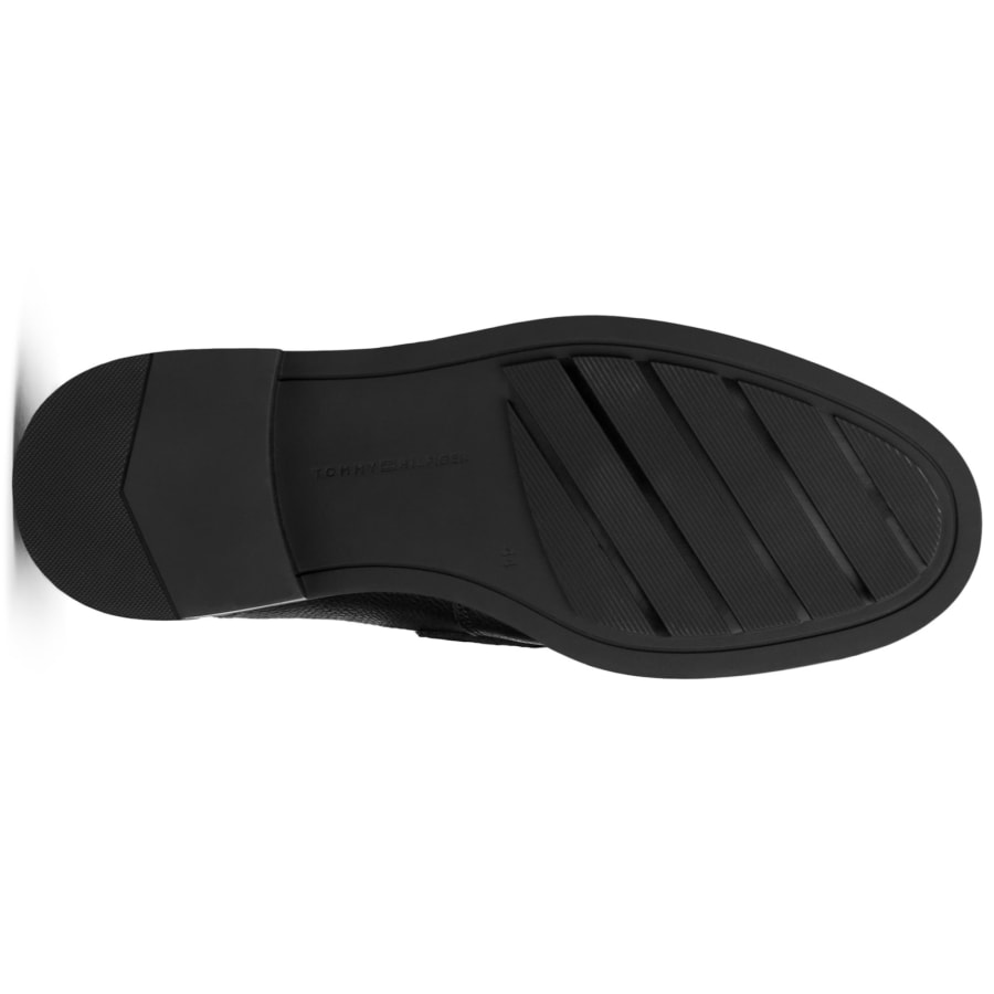 Image number 5 for Tommy Hilfiger Mix Dress Loafers Black