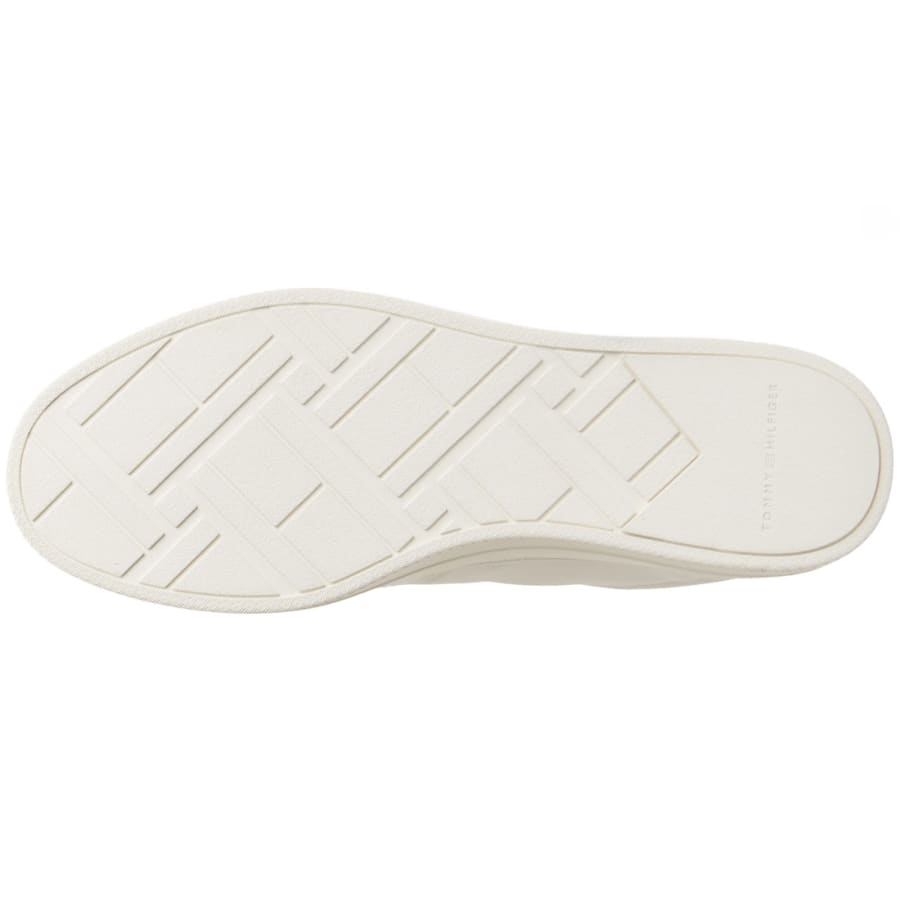 Image number 5 for Tommy Hilfiger Lux Leather Trainers White