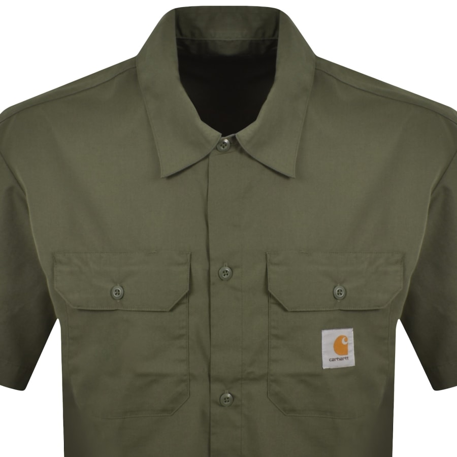 Image number 2 for Carhartt WIP Craft Loose Fit Shirt Green