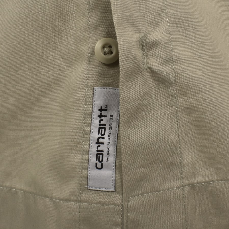 Image number 5 for Carhartt WIP Craft Loose Fit Shirt Barchan Beige