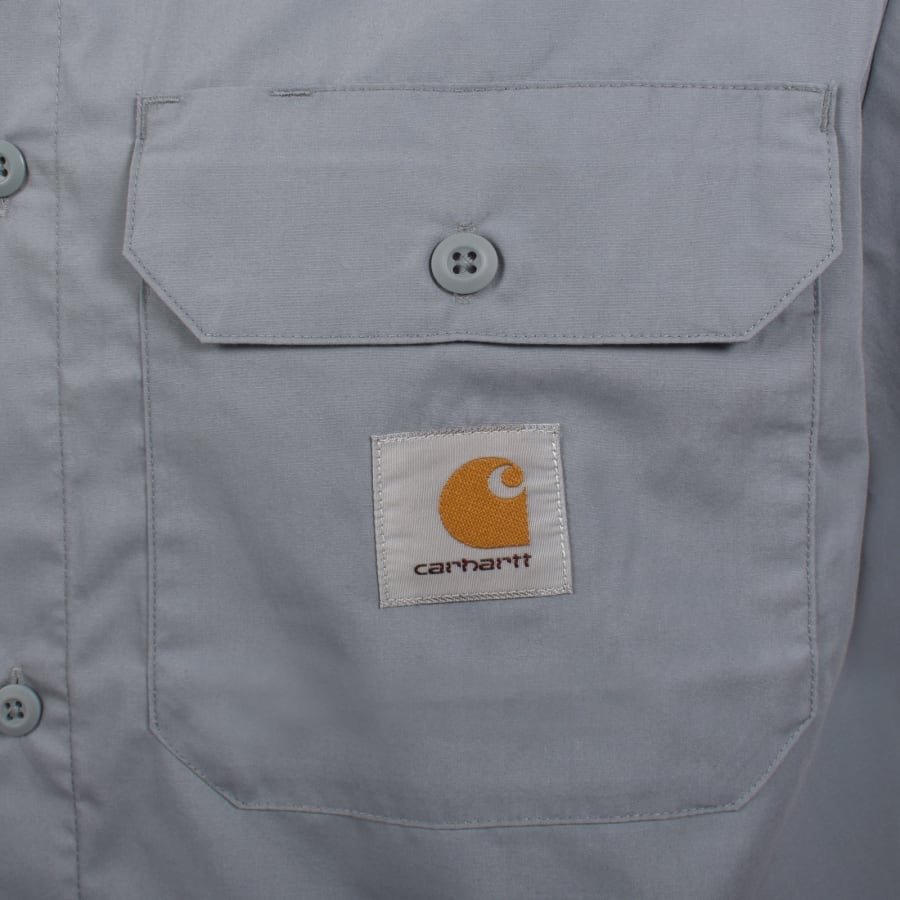 Image number 3 for Carhartt WIP Craft Loose Fit Shirt Blue