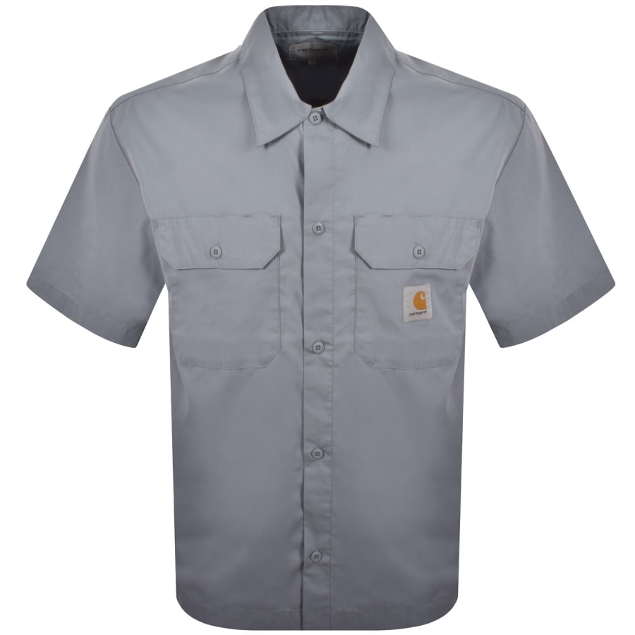 Image number 1 for Carhartt WIP Craft Loose Fit Shirt Blue