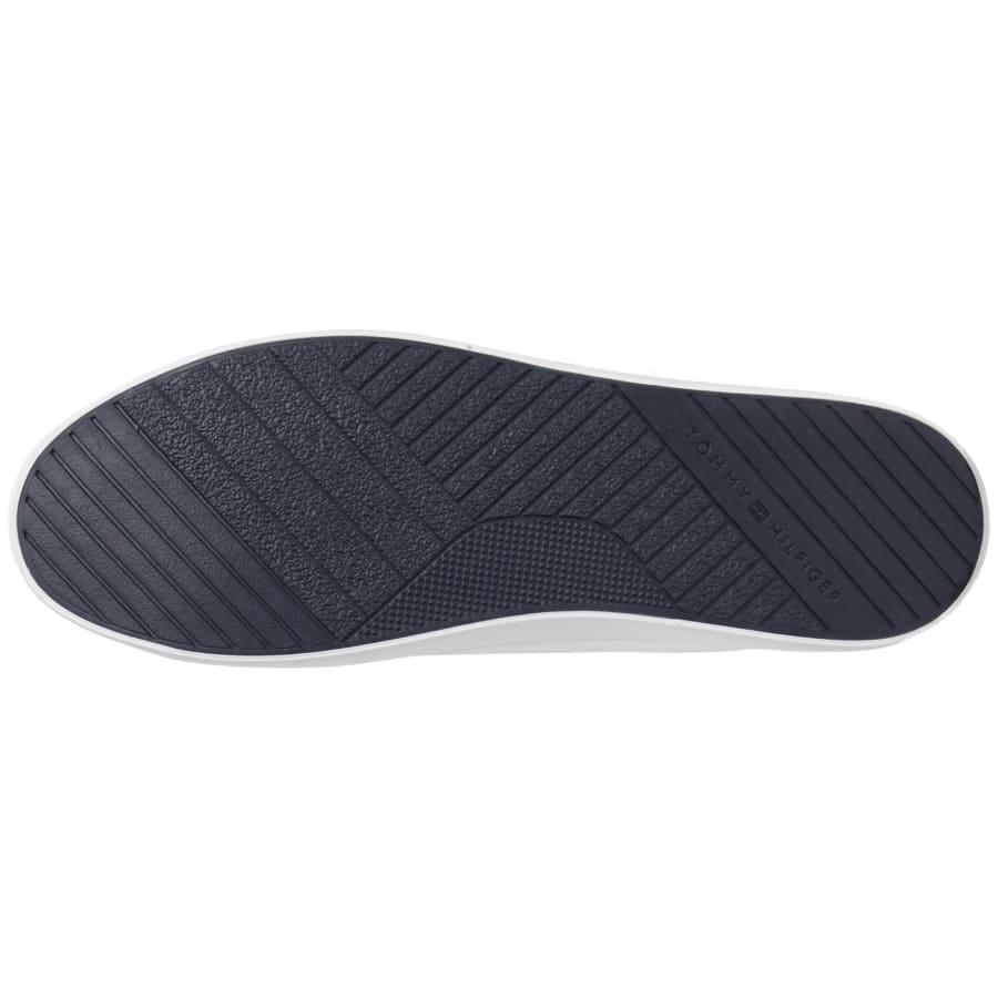 Image number 5 for Tommy Hilfiger Harlem Leather Core Trainer White
