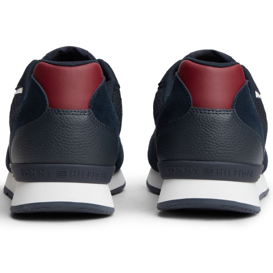 Image number 2 for Tommy Hilfiger Core Mix Runner Trainer Navy