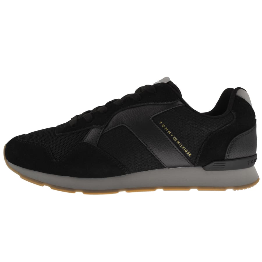 Image number 1 for Tommy Hilfiger Core Mix Runner Trainer Black