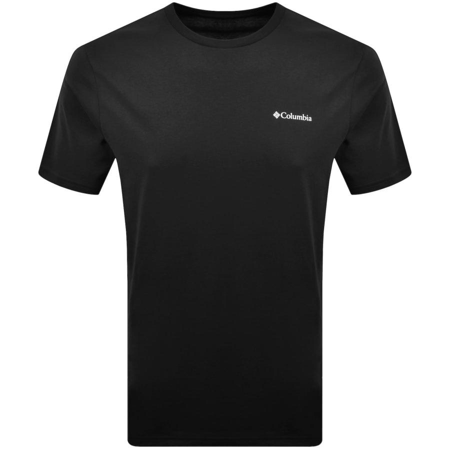 Image number 2 for Columbia Logo Back T Shirt Black