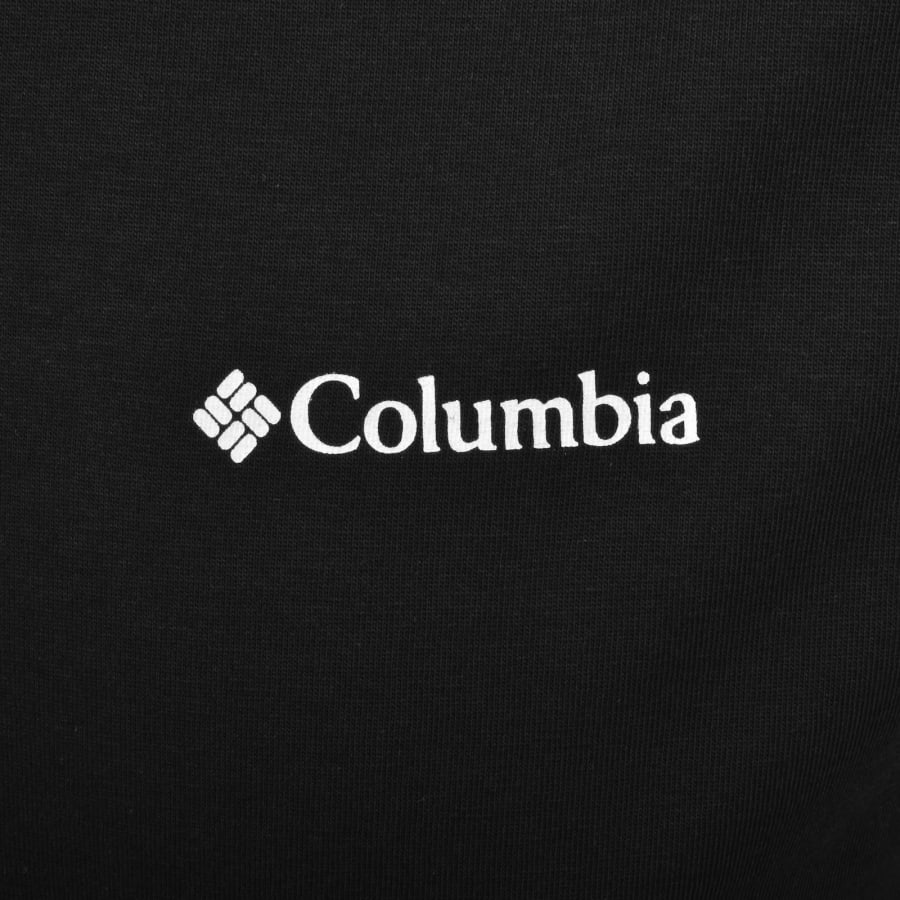 Image number 4 for Columbia Logo Back T Shirt Black