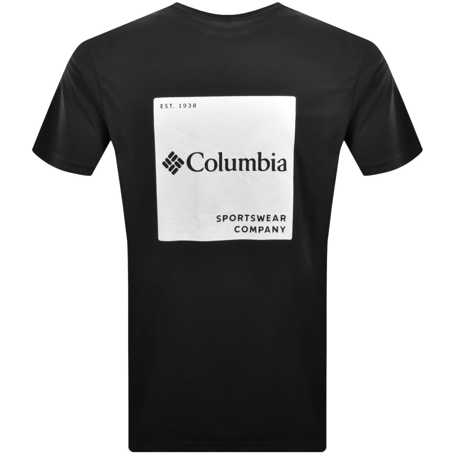 Image number 5 for Columbia Logo Back T Shirt Black