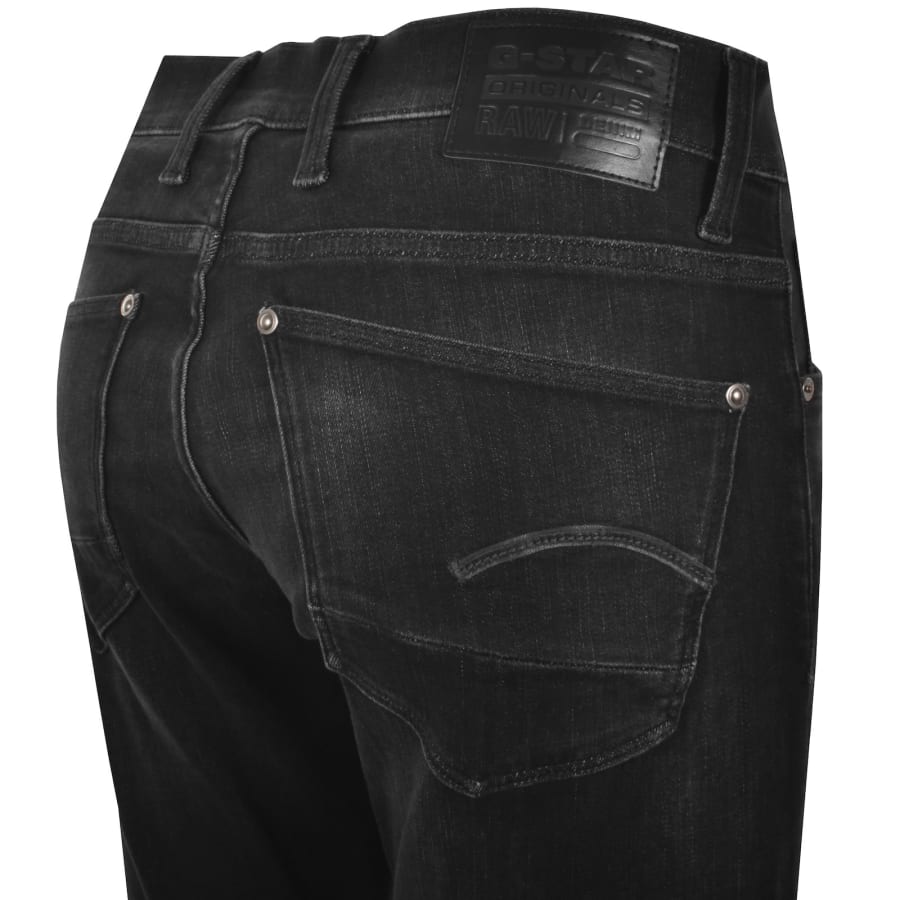 Image number 4 for G-Star Revend Skinny Jeans Black