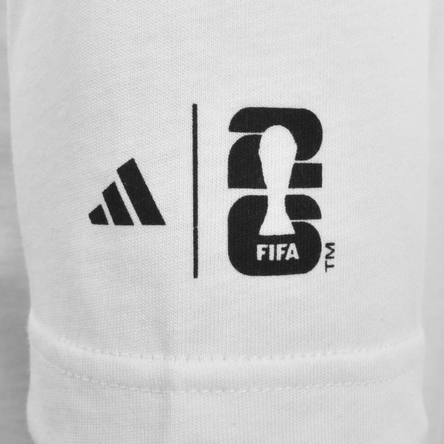 Image number 4 for adidas Sportswear X FIFA WC Map T Shirt White