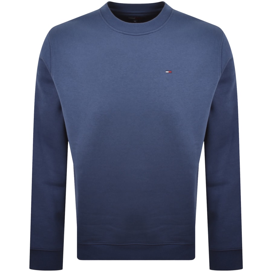 Image number 1 for Tommy Jeans Flag Logo Sweatshirt Blue