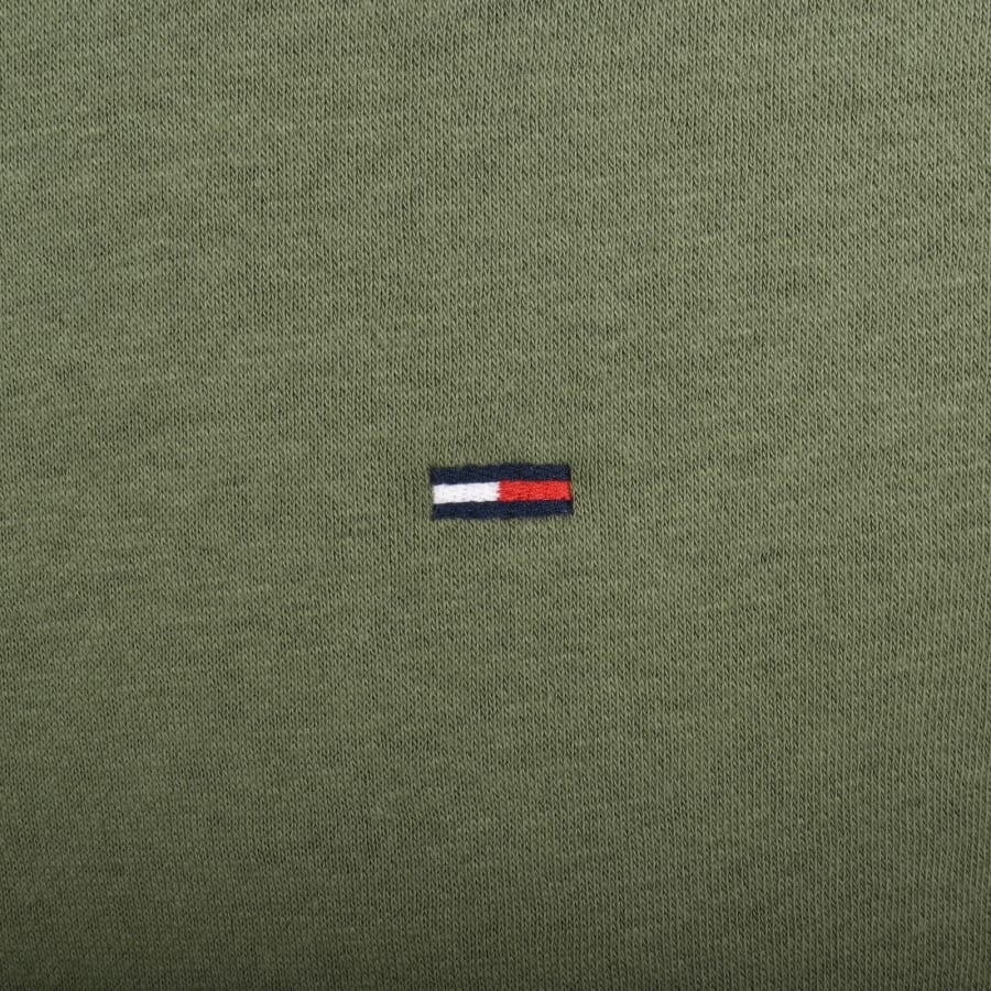 Image number 3 for Tommy Jeans Flag Logo Sweatshirt Green