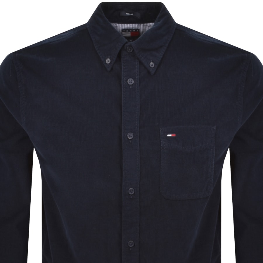 Image number 2 for Tommy Jeans Baby Corduroy Shirt Dark Blue
