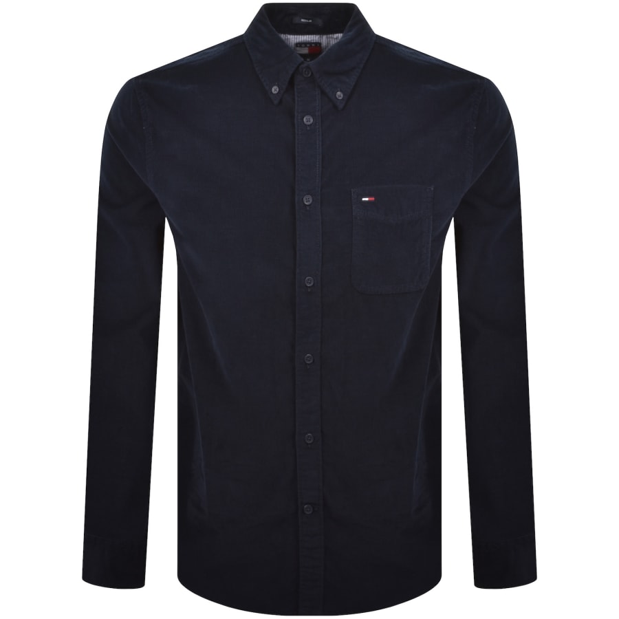 Image number 1 for Tommy Jeans Baby Corduroy Shirt Dark Blue