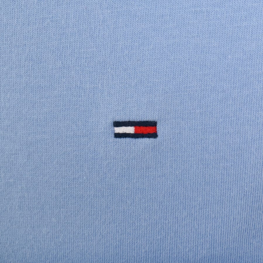 Image number 3 for Tommy Jeans Flag Logo T Shirt Blue