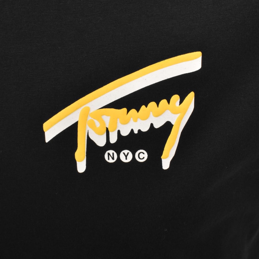 Image number 3 for Tommy Jeans Backprint T Shirt Black