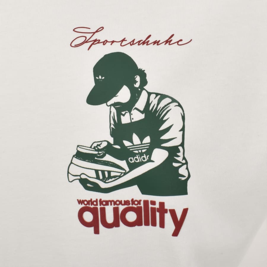 Image number 4 for adidas Originals Quality T Shirt White