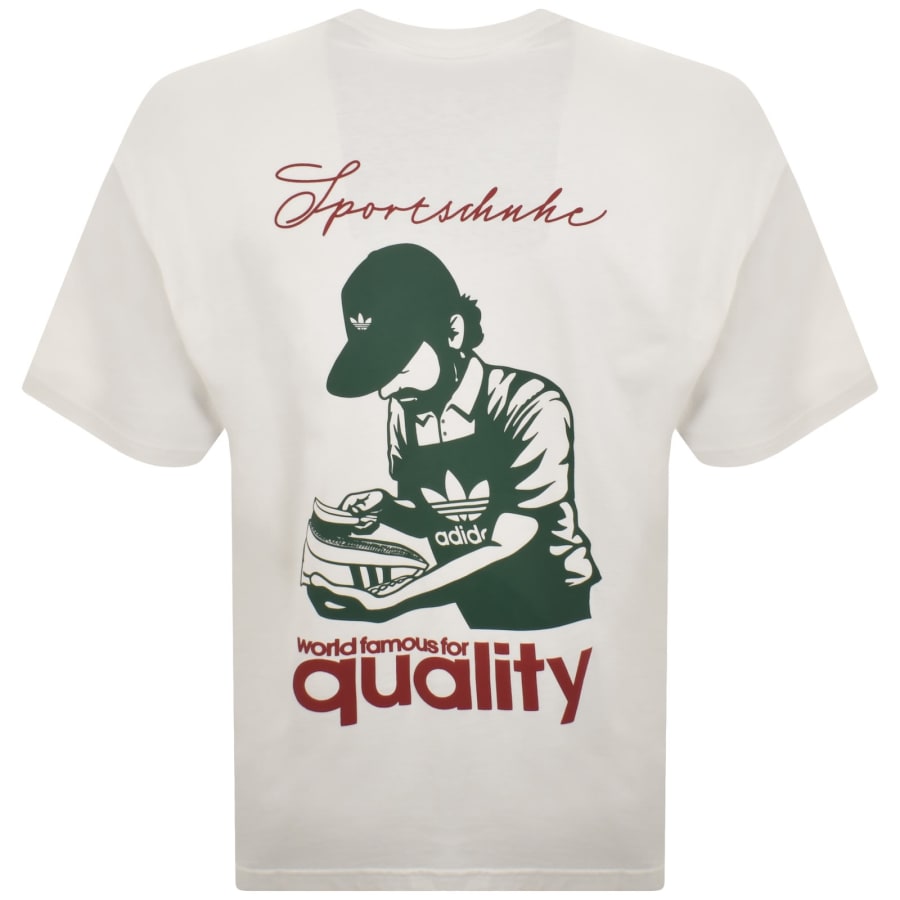 Image number 5 for adidas Originals Quality T Shirt White