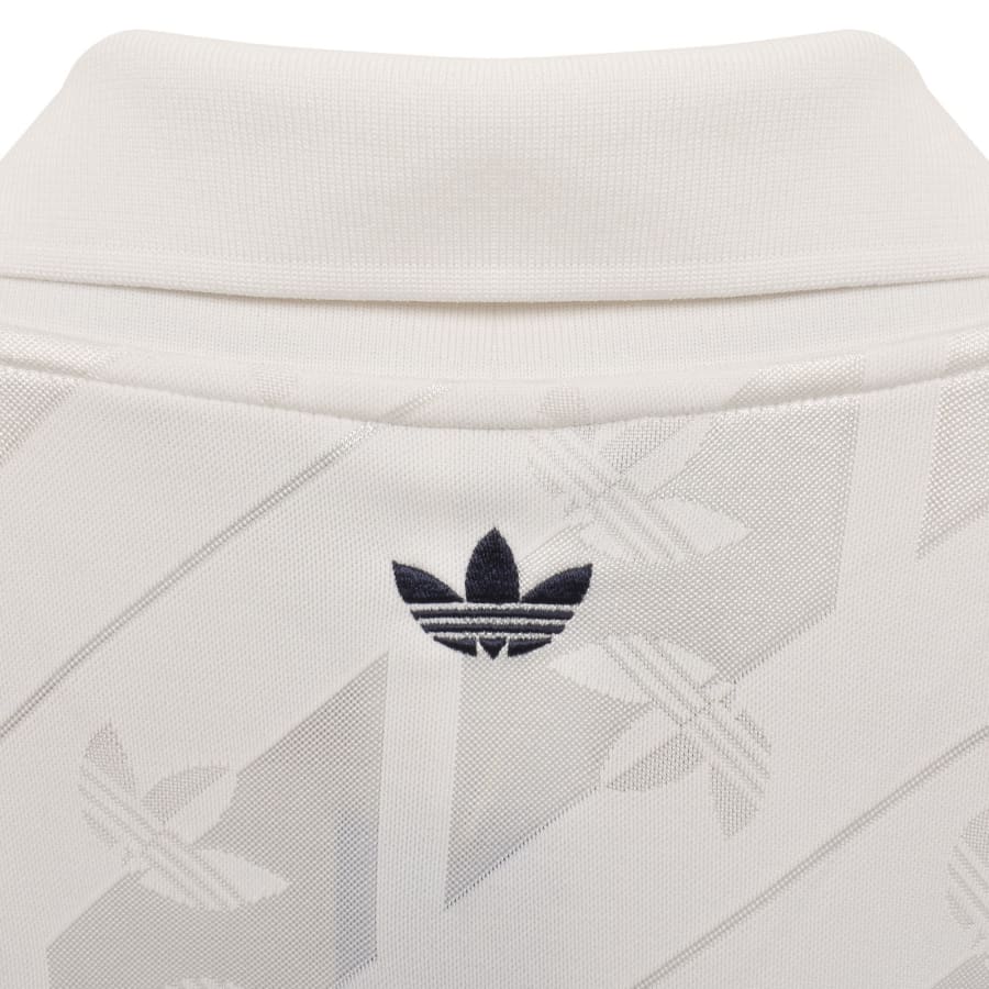 Image number 4 for adidas Originals Jersey Polo T Shirt White