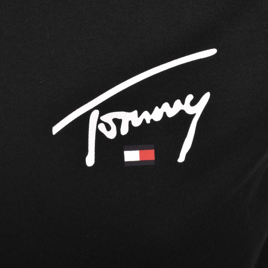 Image number 3 for Tommy Jeans Signature T Shirt Black