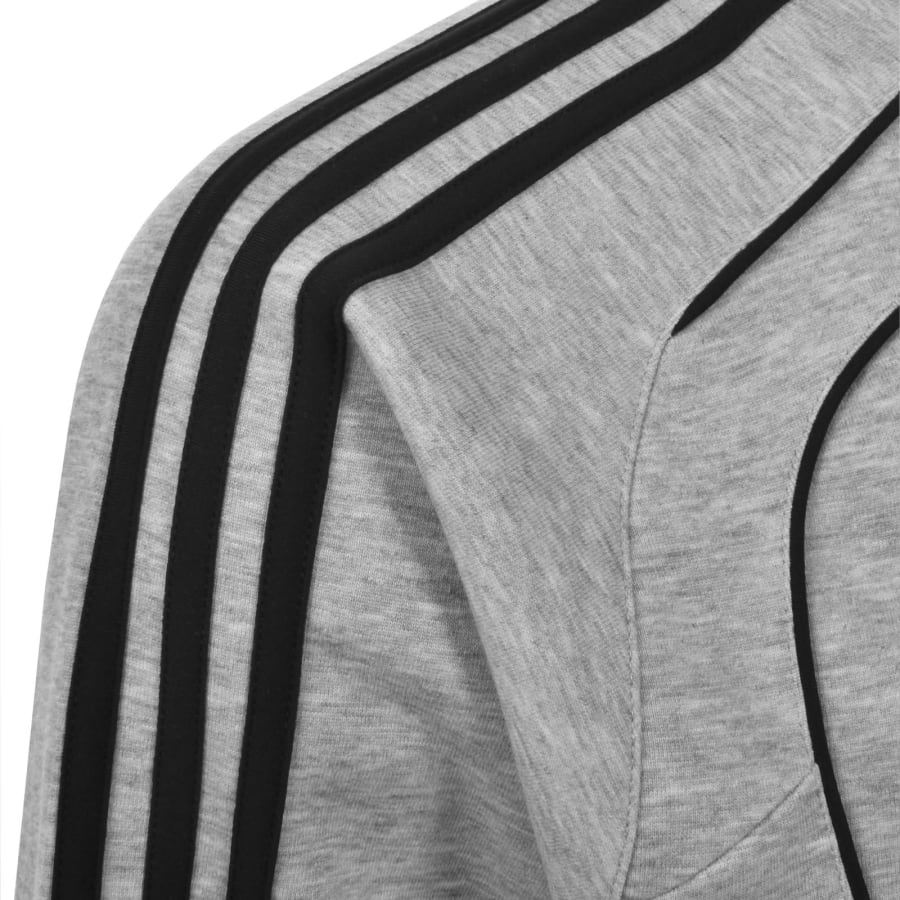 Image number 5 for adidas Originals Spacer Full Zip Hoodie Grey