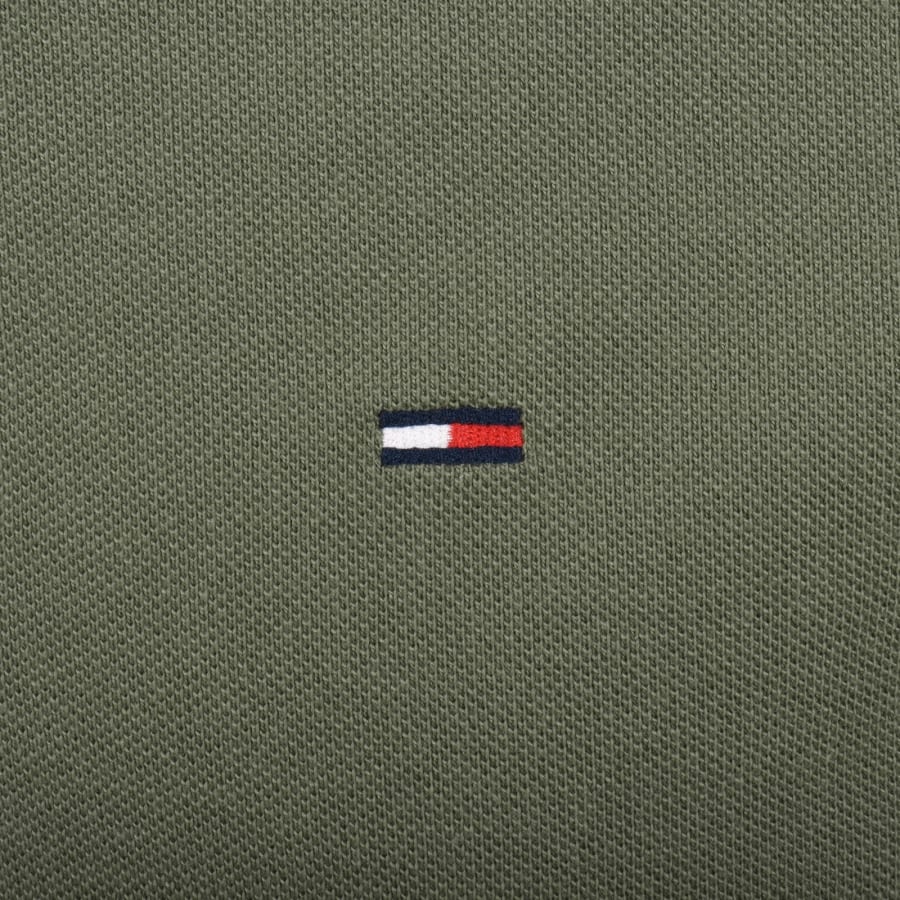 Image number 3 for Tommy Jeans Essential Polo T Shirt Green