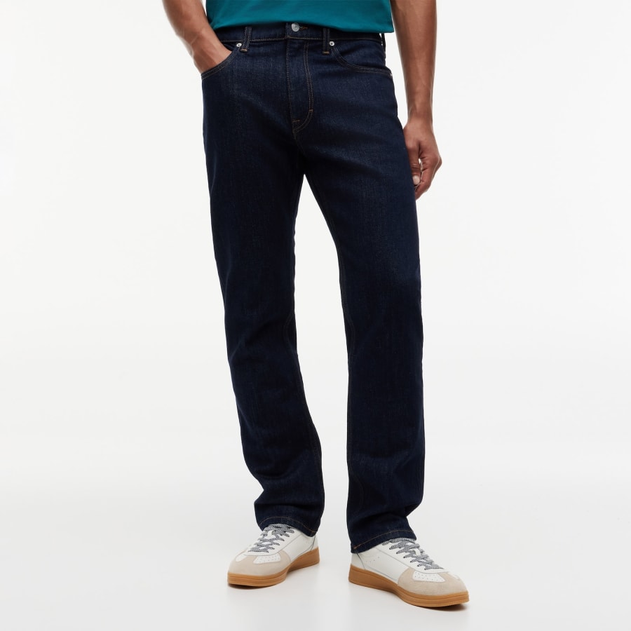 Image number 5 for Tommy Jeans Ryan Slim Fit Straight Jeans Blue