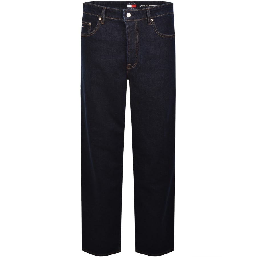 Image number 2 for Tommy Jeans Jaimie Loose Fit Straight Jeans Blue