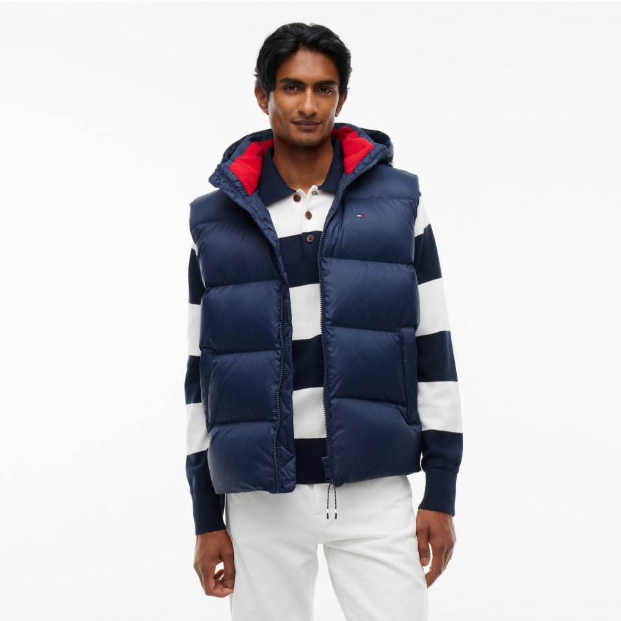 Image number 5 for Tommy Jeans Essential Down Gilet Navy