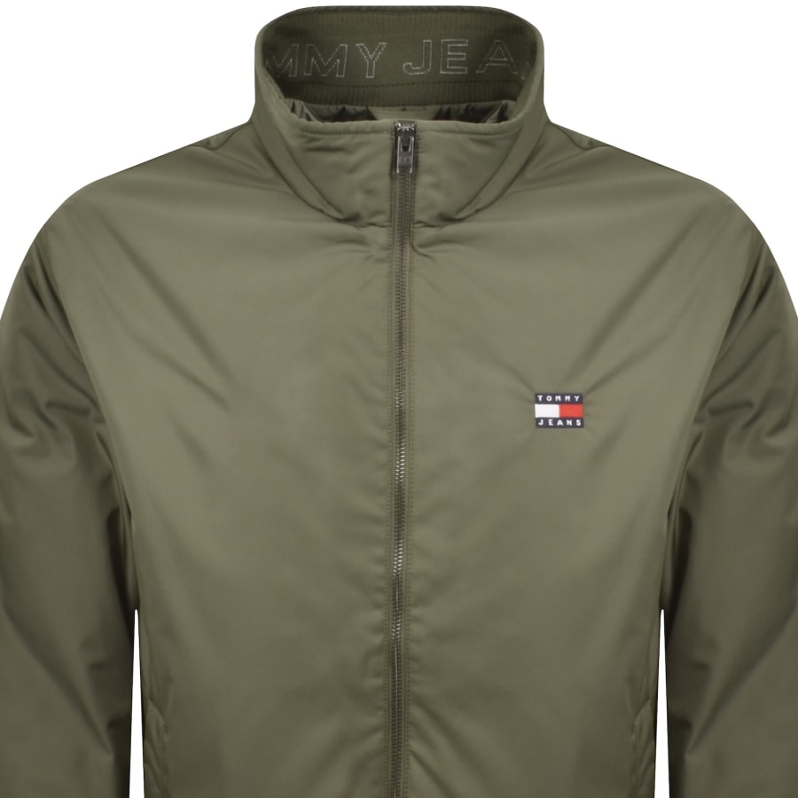 Image number 2 for Tommy Jeans Essential Jacket Green