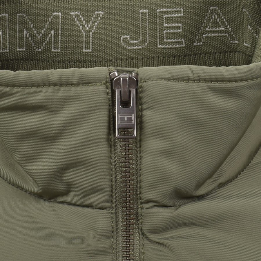 Image number 4 for Tommy Jeans Essential Jacket Green
