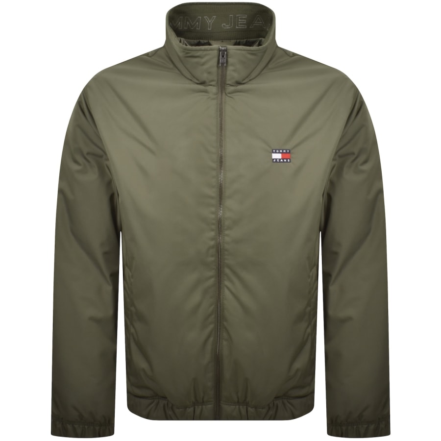Image number 1 for Tommy Jeans Essential Jacket Green