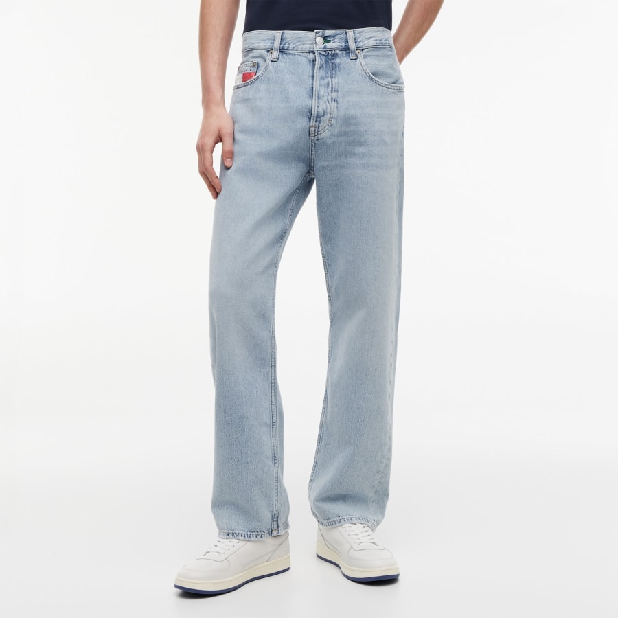 Image number 5 for Tommy Jeans Otis Regular Straight Jeans Blue