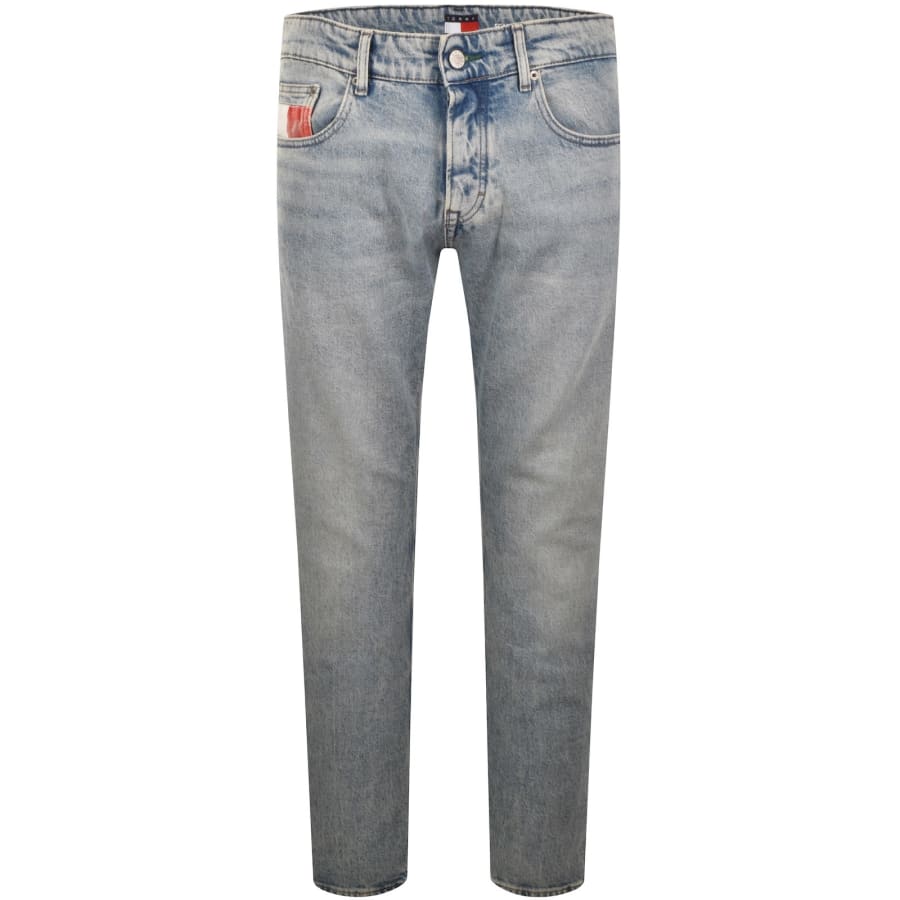 Image number 2 for Tommy Jeans Scanton Slim Fit Jeans Light Blue