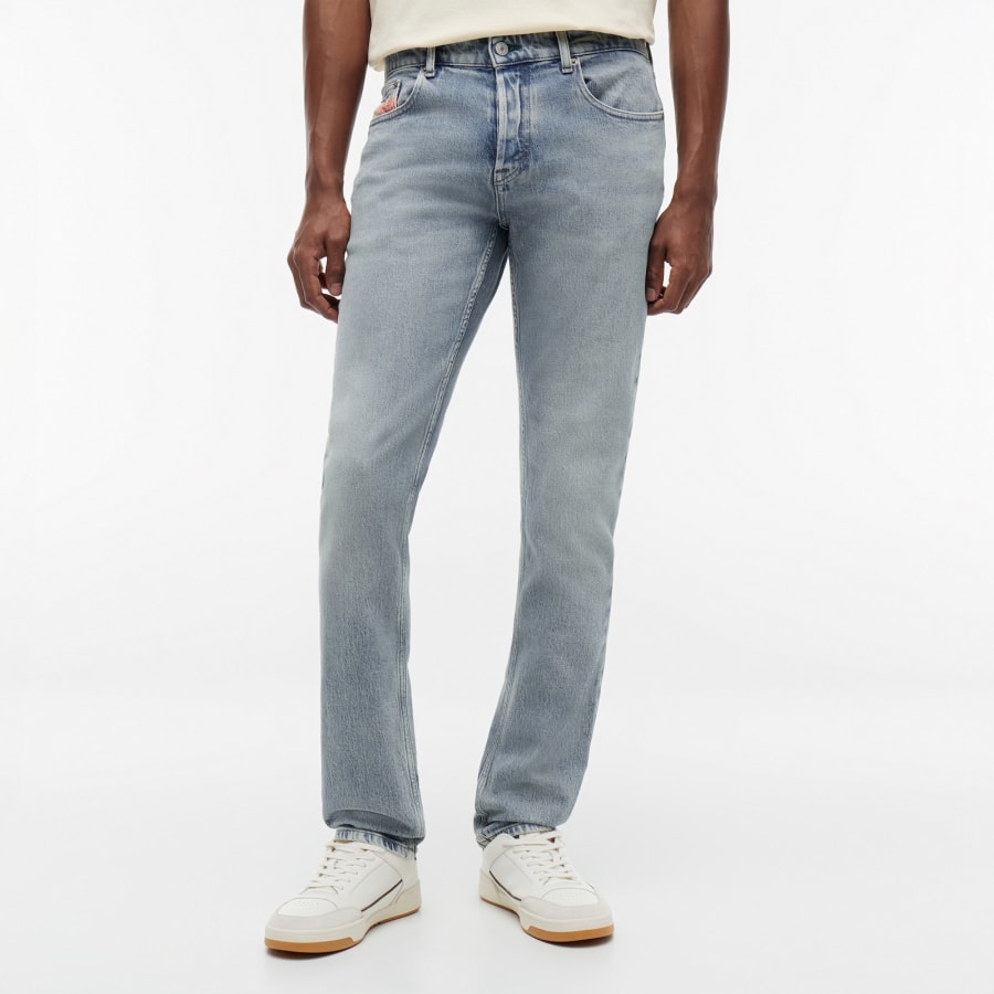 Image number 5 for Tommy Jeans Scanton Slim Fit Jeans Light Blue