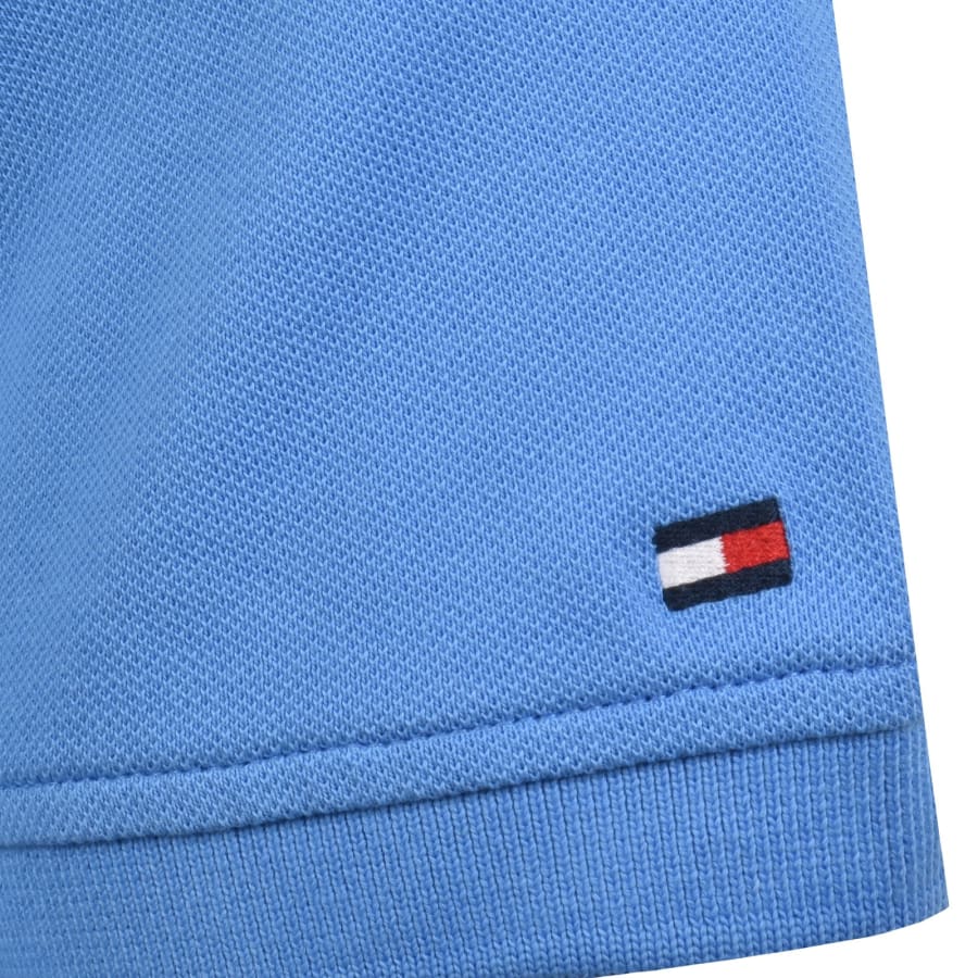 Image number 5 for Tommy Hilfiger Logo Polo T Shirt Blue