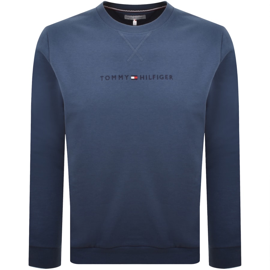 Image number 1 for Tommy Hilfiger Track Top Sweatshirt Blue
