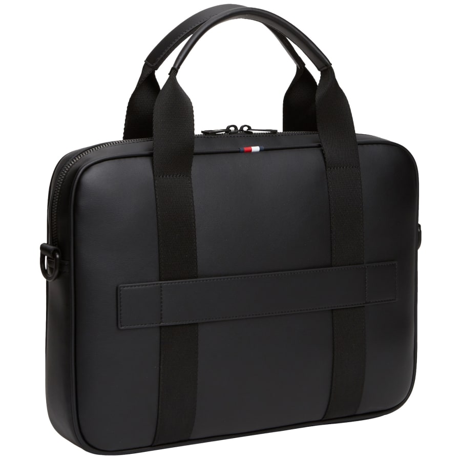 Image number 2 for Tommy Hilfiger Foundation Computer Bag Black