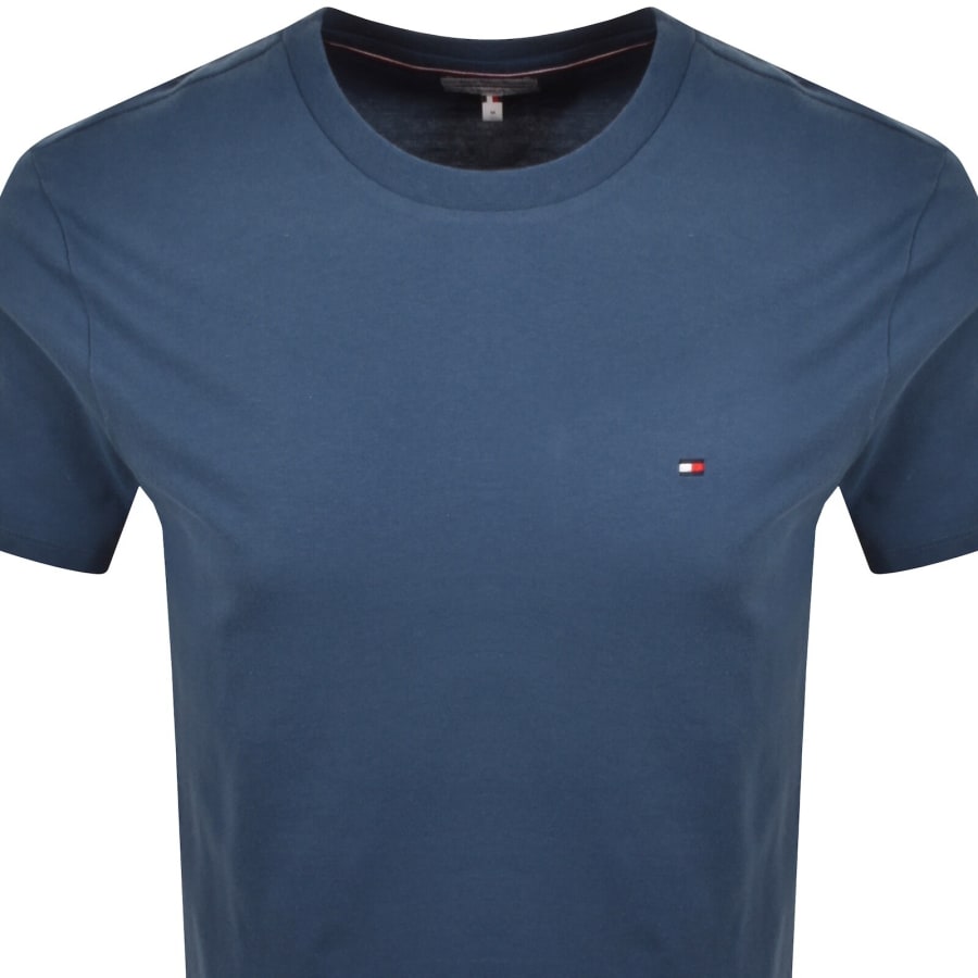 Image number 2 for Tommy Hilfiger Essential Solid T Shirt Blue