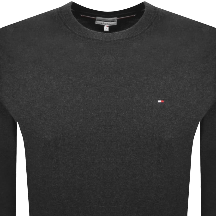 Image number 2 for Tommy Hilfiger Cashmere Blend Jumper Grey