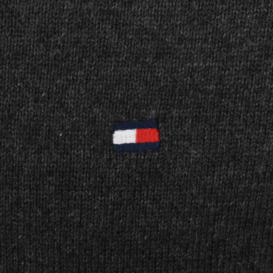 Image number 3 for Tommy Hilfiger Cashmere Blend Jumper Grey