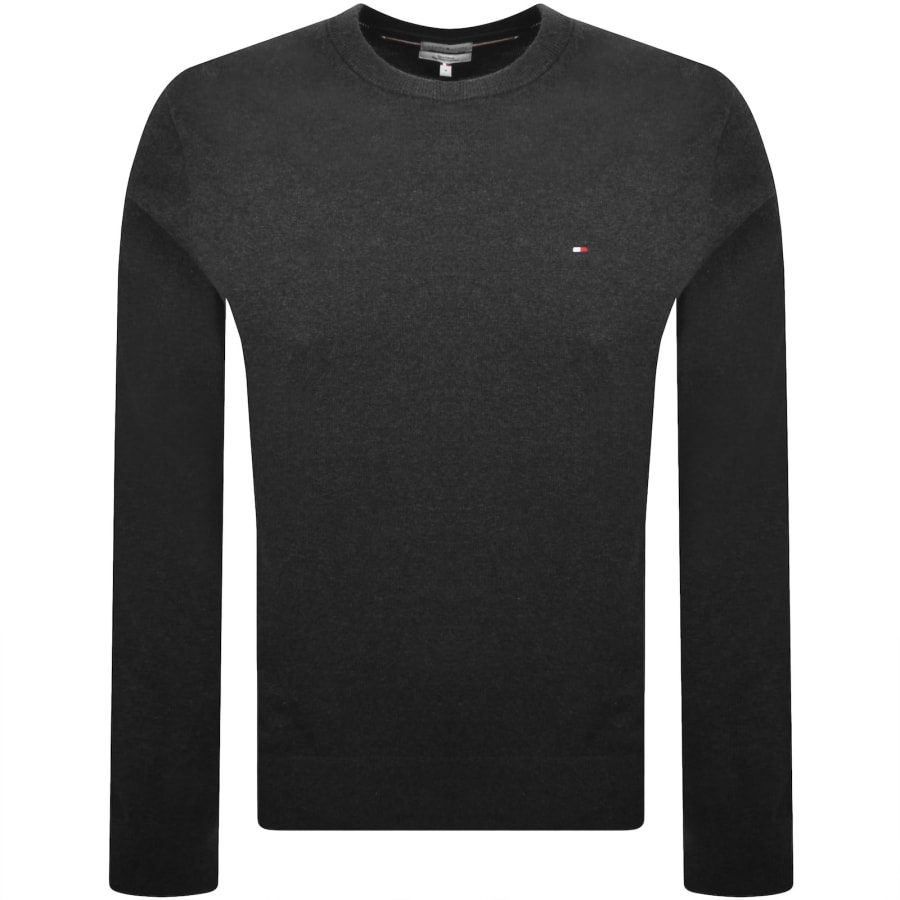 Image number 1 for Tommy Hilfiger Cashmere Blend Jumper Grey