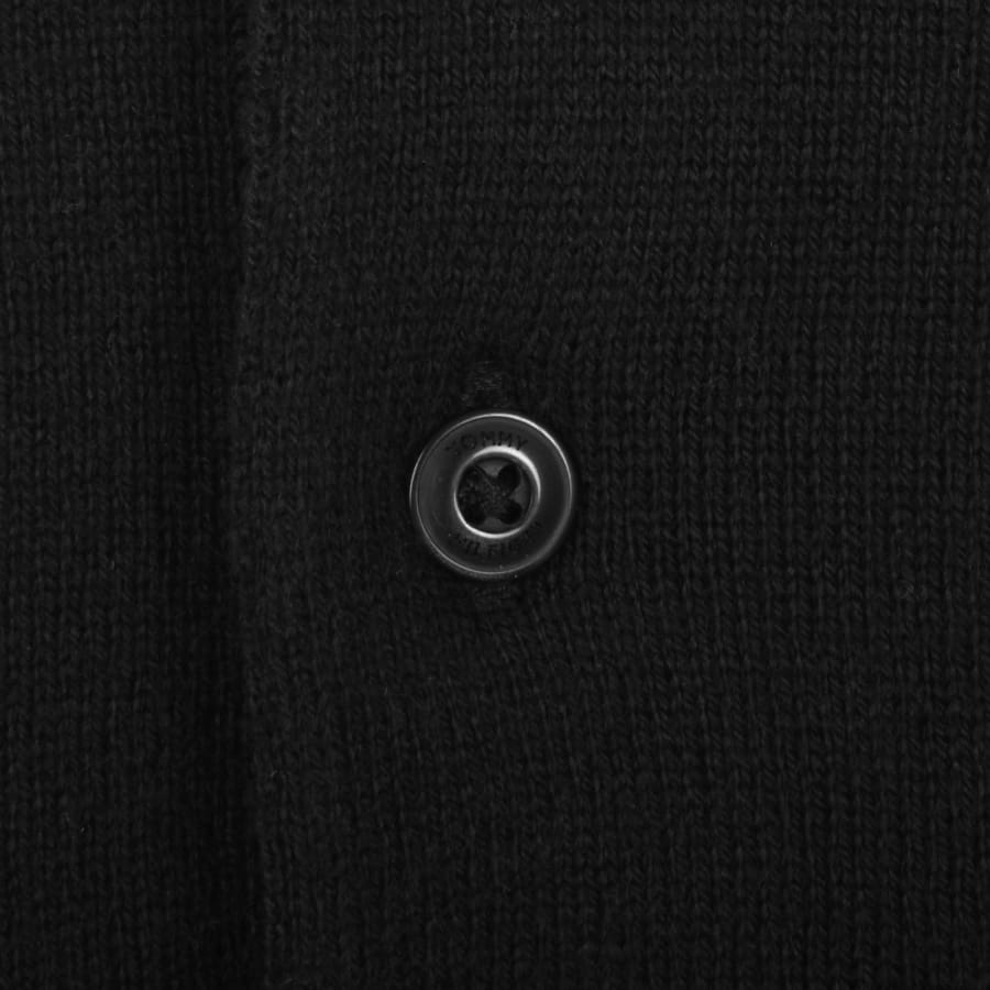 Image number 4 for Tommy Hilfiger Cashmere Polo Jumper Black