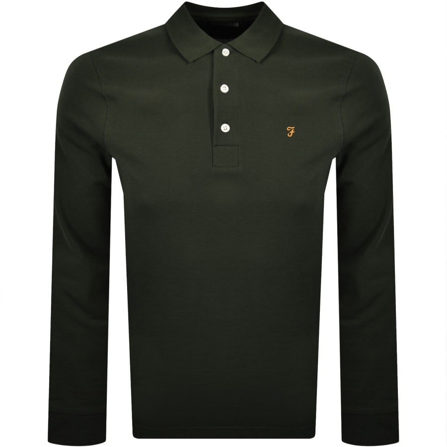 Image number 1 for Farah Blanes Polo T Shirt Green