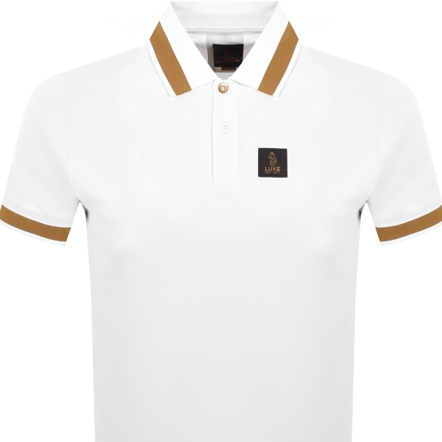 Image number 2 for Luke 1977 Makati Polo T Shirt White